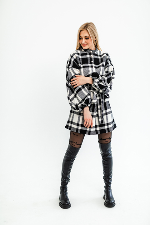 Летнее платье силуэт