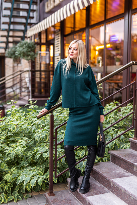 Летнее платье силуэт