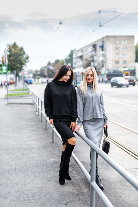 Летнее платье силуэт