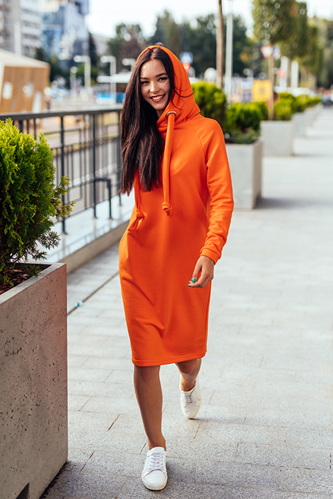 Летнее платье силуэт