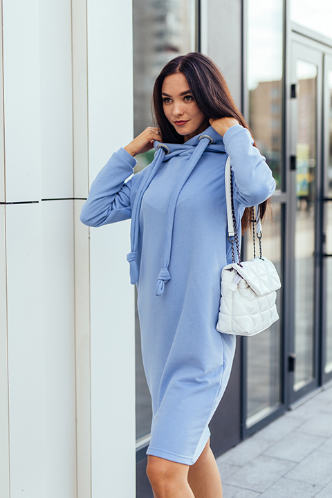 Летнее платье силуэт