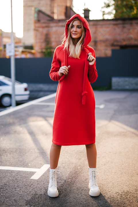 Летнее платье силуэт