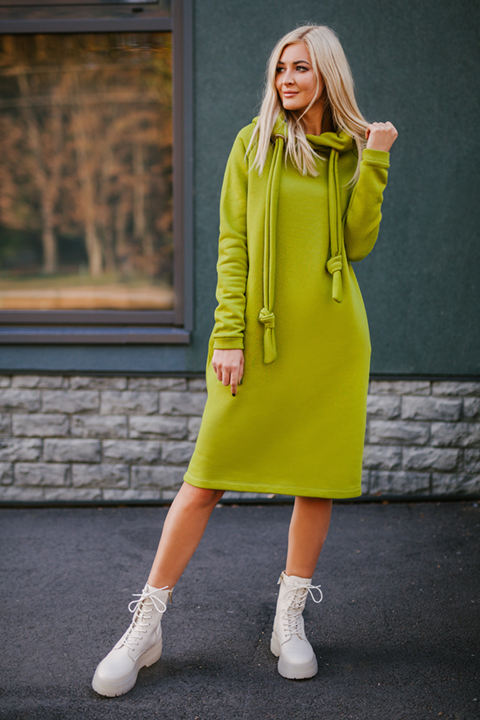 Летнее платье силуэт